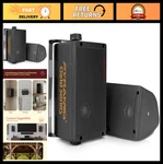 Pyramid 300W 3-WAY Mini Box Speakers Pair Wall Mount Indoor Outdoor. Fixed Price $58.99.