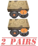 4 Jbl Shockwave 150W65 6-1/2" Midrange Speakers 300W Rms Each. Fixed Price $204.99.