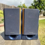 Vintage Kenwood LS-VH7 Blue Brown 30W Bookshelf Speakers Pair (2) Working. Fixed Price $99.95.
