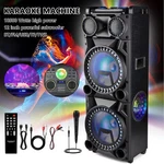 18500W Portable Bluetooth Speaker Sub Woofer Heavy Bass Sound Party System W/mic. Fixed Price $252.99.