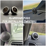 Dd Audio CT28 , Aluminium Pods For Tweeters. Fixed Price $69.00.