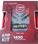 Metra Truconnex Complete Gauge 1400W Mini Car Amplifier Installation Kit. Fixed Price $50.00.