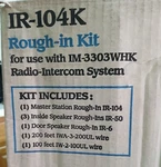Nutone IR-104K Rough-in Kit For Radio Intercom. New Box.. Fixed Price $40.00.