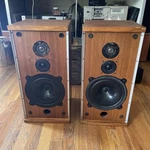 B&w DM4 Speakers Pair Bowers Wilkins England Fully Tested Working! See Video. Fixed Price $399.95.