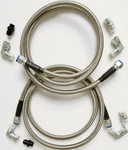 Gm 4L60E 4L65E Automatic Transmission Cooler Lines Kit -6AN Fiber & Braided. Fixed Price $52.89.