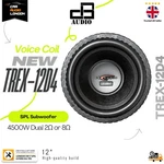 Db Audio TREX-12D4 12" 1500W Rms Dual /4 Spl Subwoofer. Fixed Price $402.98.