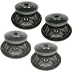 4X Eighteen Sound 12MB710 12" Mid-bass Speaker 1000W 8-OHMS, Weather Protected. Fixed Price $1388.00.
