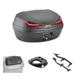 Givi E455 Simply Trunk Kit Black Red Royal Enfield Hntr 350 2022-2025. Fixed Price $283.23.