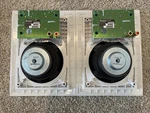 Boston Acoustics DSI460 2-WAY In-wall Speakers Pair W/white Grilles. Fixed Price $250.00.