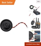 1W Internal Speaker Radar Detectors - 28MM, Reliable Clear Audio Performance. Fixed Price $16.99.