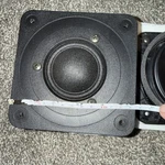 Phillips Belgium Tweeter Speakers Ad 02160/SQ8 - Two One Set Of. Fixed Price $95.00.