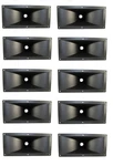 10 Pack Procraft LH612 Horn Flare.lens 1-3/8" On 90 X 50 Disp. W/screws. Fixed Price $141.75.