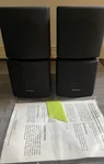 Optimus XTS-20AV 2PC Double Cube Surround Stereo Speakers Black 40-2086 Tested. Fixed Price $39.00.