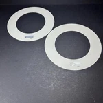 Toa HY-TR1 Speaker Trim Ring 12-7/8" Od X 7-7/8" Id 2-PC Lot New!. Fixed Price $6.95.
