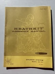 Heathkit Assembly Manual Model AS-101 Speaker System Original Owner. Fixed Price $89.99.