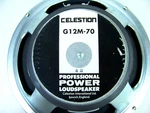 Vintage Celestion G12M-70 12" Guitar Speaker Made England. Fixed Price $40.00.