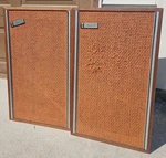 Jbl Lancer 77 Vintage Speakers Brown Rich Warm Model LX4-2. Fixed Price $640.50.