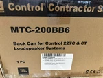 Jbl MTC200BB6 0.5 Cu. Ft. Cylindrical Backcan For Control 227C / Ct. Fixed Price $55.00.