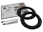 8" Rubber Edge Wide Roll Speaker Repair Kit RSK-8AW (pair). Fixed Price $31.50.