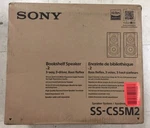 New Sony SS-CS5M2 3-WAY 3-DRIVER Hi-res Audio Bookshelf Speakers (pair) (2025). Fixed Price $225.00.