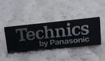 Technics SB-7000A Front Metal Speaker Badge / Logo Nice Condition. Fixed Price $10.00.
