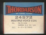 Thordarson Transformer #24S72 Multple Voice Coil Pri. 70.7V LINE-4-8-16 Ohms. Fixed Price $50.00.