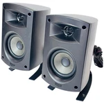 Klipsch Promedia 2.1 Thx Satellite Speakers Pair W/ Stands No Grills. Fixed Price $41.68.
