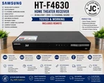 Samsung HT-F4630 3D Blu-ray Home Theater Receiver Hdmi Usb W/ Remote Tested. Fixed Price $56.24.