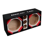 Deejay Led D12T3WHITE Dual 12" Woofer Enclosure With Three Tweeters. Fixed Price $143.61.