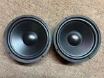 Boston Acoustics A60 Series 8" Replacements Ohm (qty 2 Woofers). Fixed Price $58.00.