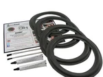 Infinity 10" Woofer Foam Edge Surround Speaker Repair Kit 4 Pack. Fixed Price $44.10.