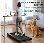 Costway 2 1 Folding Treadmill With Bluetooth Speaker Remote Control. Fixed Price $225.00.