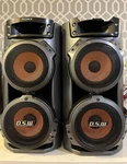 Sony D.s.w. Speakers SS-ZX66I 21X14 X10 Set Of. Fixed Price $175.00.