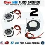 2PCS Speaker 13MM Dia 8 Ohm 1W 2-WIRE Mini Micro Audio Magnetic For Arduino. Fixed Price $6.34.