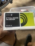 Dayton Audio PA130-8 5" Full Range Driver Ohm. Fixed Price $36.00.