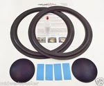 Dlk Model 3 - 12" Woofer Refoam Kit Speaker Repair W/ Shims & Dust Caps!. Fixed Price $29.66.