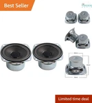 10W Mini 3 Inch Hifi Full Range 8 Ohm Stereo Woofer Loudspeaker. Fixed Price $21.97.