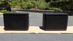 Apogee Subwoofer Pair Each With Dual 18 Inch Jbl 2245H Speakers. Fixed Price $2500.00.
