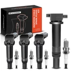 A-premium Set Of 4 Ignition Coil Pack And Iridium Spark Plugs Compatible. Fixed Price $79.98.