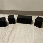 Jvc Satellite Speakers, Surround Sound 100W, 8 Ohm, Black, Wired. Fixed Price $65.00.
