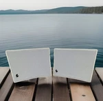 Infinity Outrigger Jr 1 Indoor White Bookshelf Speakers Pair Fast Shipping. Fixed Price $99.00.
