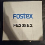 Single Fostex FE208EZ Full Range Speaker Open Box. Fixed Price $139.99.