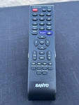 Original Near Mint Tested Sanyo Gxja Tv Remote Control DP50E84+DP55D33+DP58D33. Fixed Price $7.50.