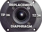 B&w Bowers Wilkins Replacement Diaphragm For Tweeter Tp 26 Tz Dm 110 220 330. Fixed Price $25.71.