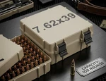 100-ROUND Box For 7.62X39 Precision Ammo Case Range And Carry. Fixed Price $13.99.