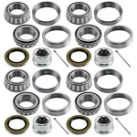 4 Sets 25580 15123 Trailer Hub Bearings Kits For 5200-6000 Lbs Axle,. Fixed Price $83.28.