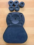 Buttkicker Advance BK4 Furniture Mounting Kit, Plus 5 Isolators. Fixed Price $43.00.