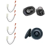 Cerwin Vega Coaxial (4) Xed Series Speaker Upgrade With Adapters Compatible W.... Fixed Price $120.96.