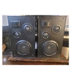 Mcs 3-WAY Bass Reflex Standing Speakers Pair, Model 683-8223, Ohm Black. Fixed Price $250.00.
