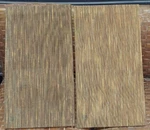 Set Of 2 Orig 1960'S/70'S Coral Model BX-300 Grill Cloth Cover On Speaker Board. Fixed Price $38.50.